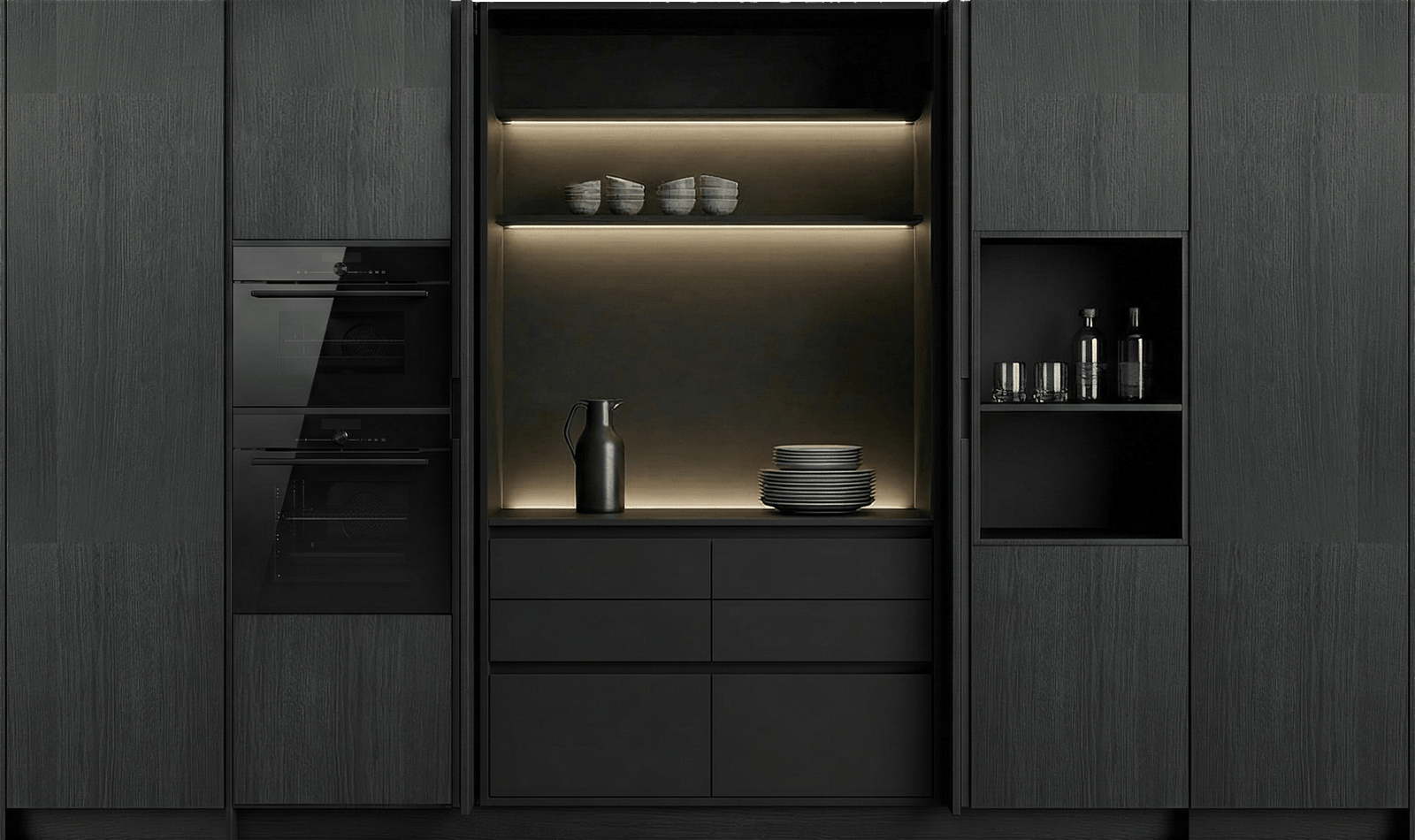 Cucina ante a scomparsa luci